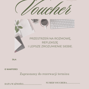 Voucher prezentowy — spotkanie 90 minut